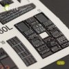 KELIK K35010 MH-60L BLACK HAWK INTERIOR 3D DECALS FOR KITTY HAWK KIT 1/35